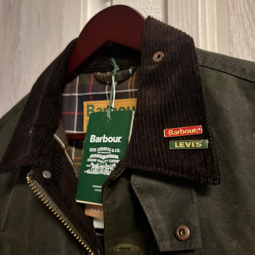 【Barbour × Levi's】Type2 トラッカー ワックス ジャケット
