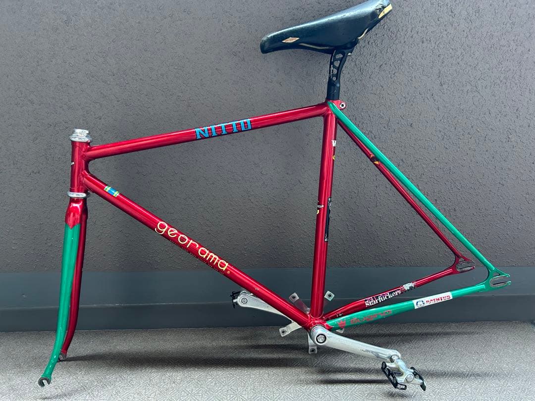 GEORAMA ピスト・シングルスピード　フレーム セット　クロモリ