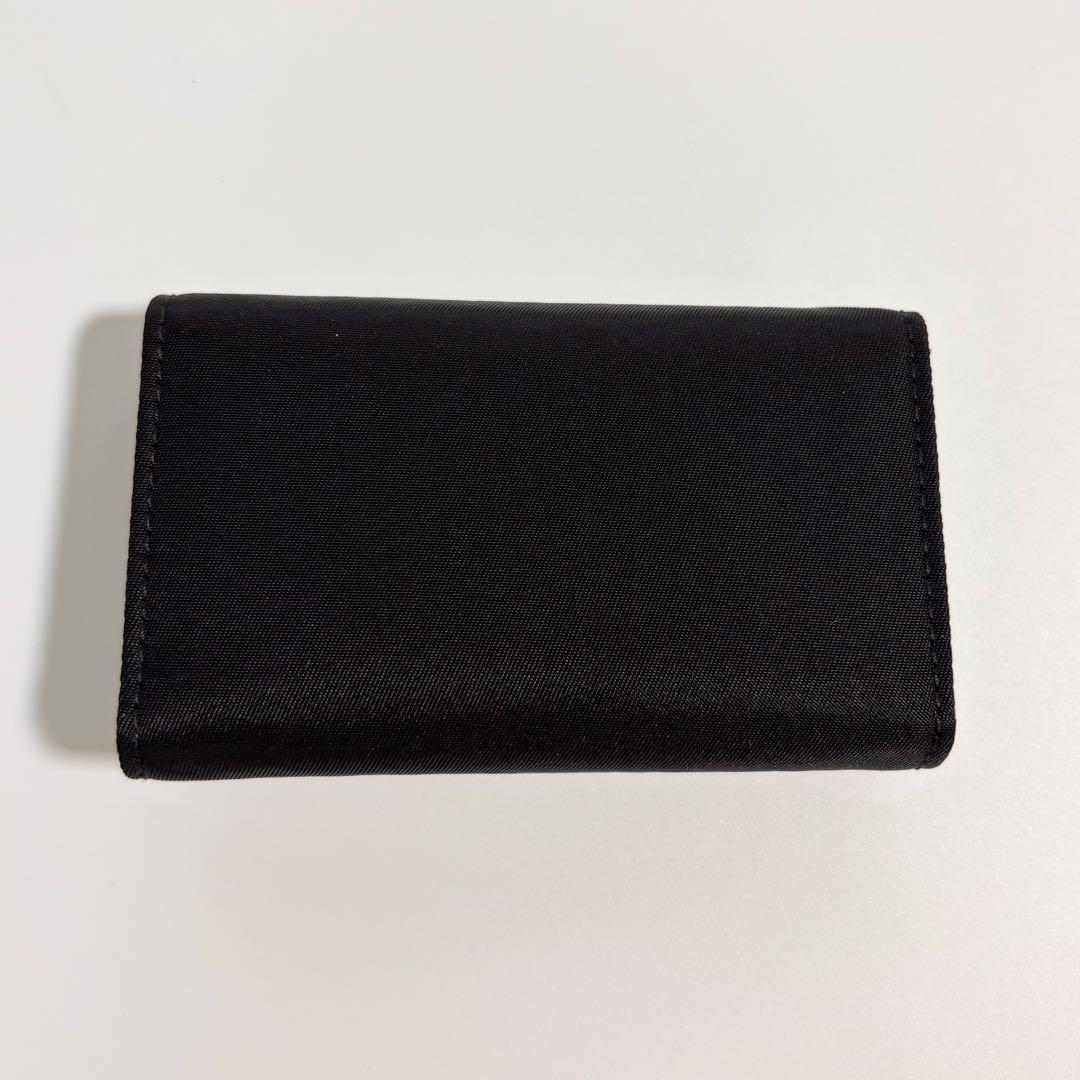 極美品✨️PRADA 6連 キーケース 三角ロゴ サフィアーノレザー