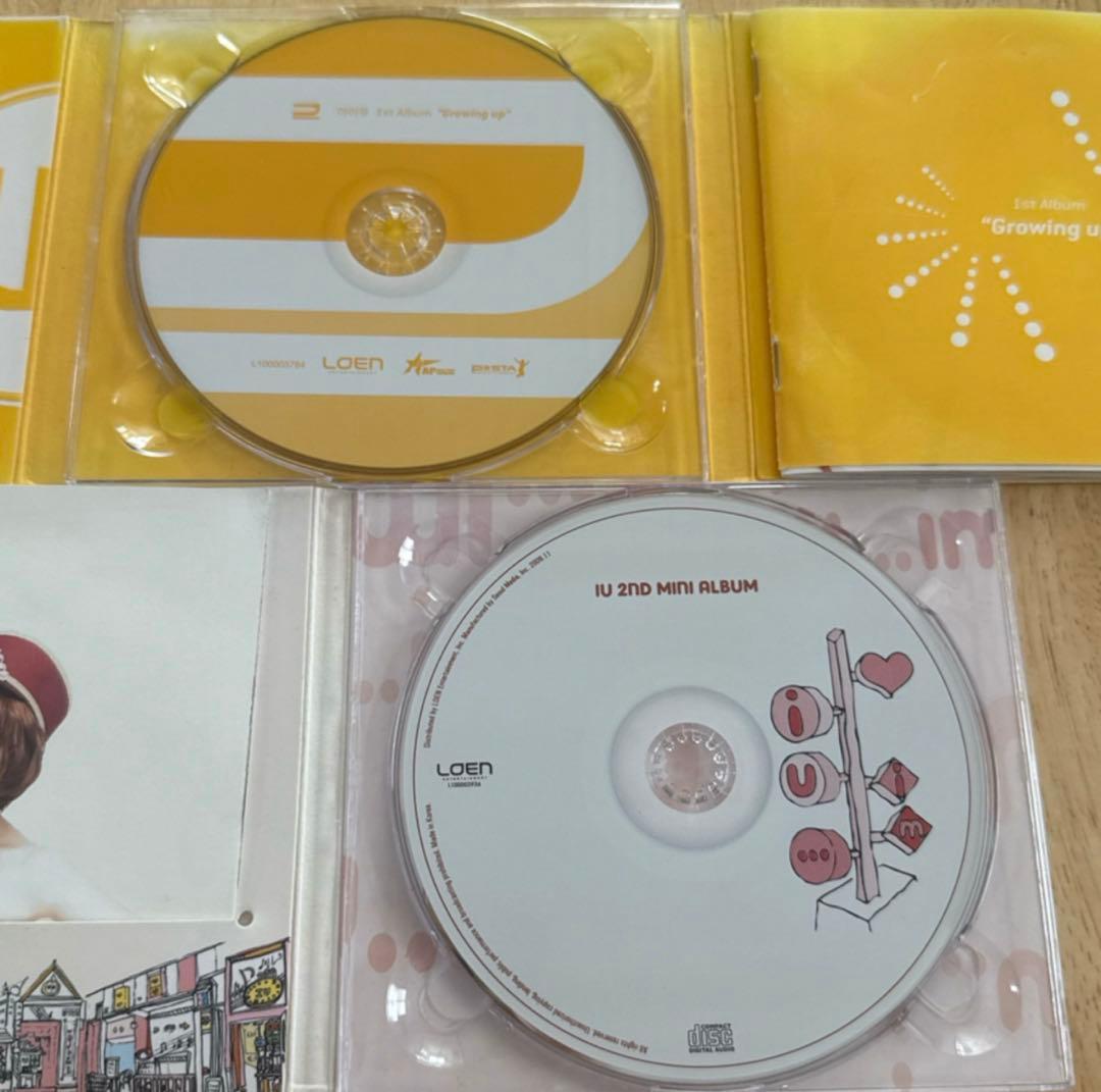 d*7様 IU CD ALBUM 2枚 セット
