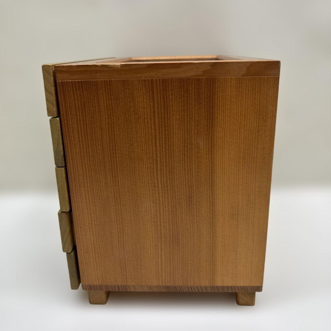 中古品 レイジースーザン ジュエリーボックス