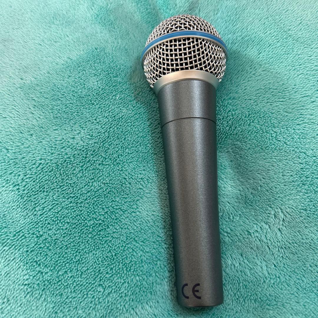 SHURE BETA58A ダイナミックマイク　3回使用　シュア　マイク