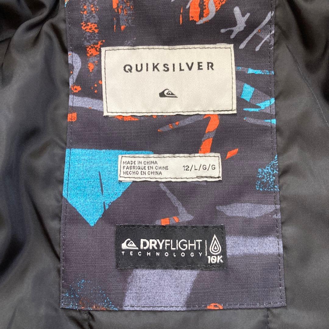 【美品】クイックシルバー QUIKSILVER スノボジャケット Lレディース