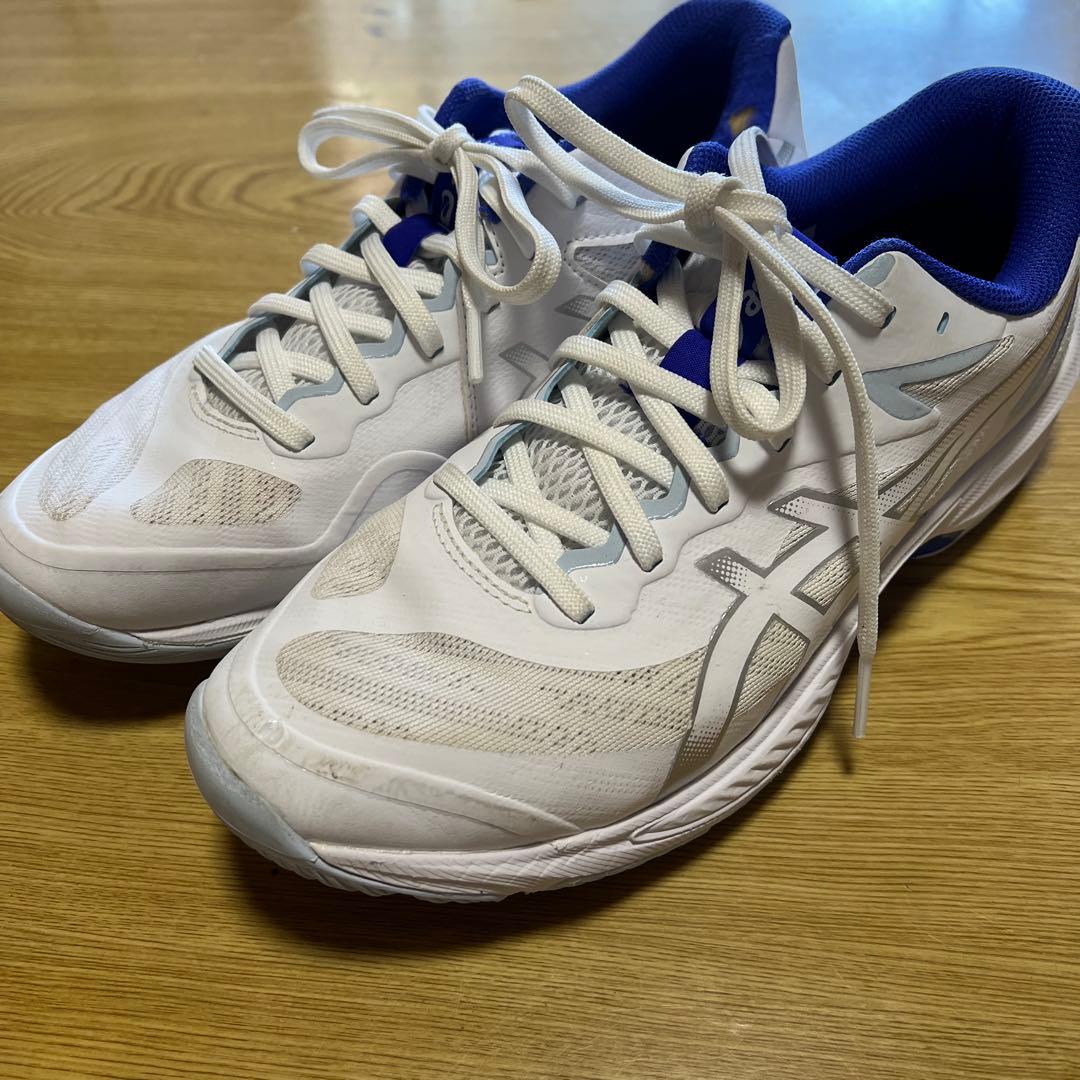 asics バレーボールシューズ V-SWIFT FFホワイト/ブルー