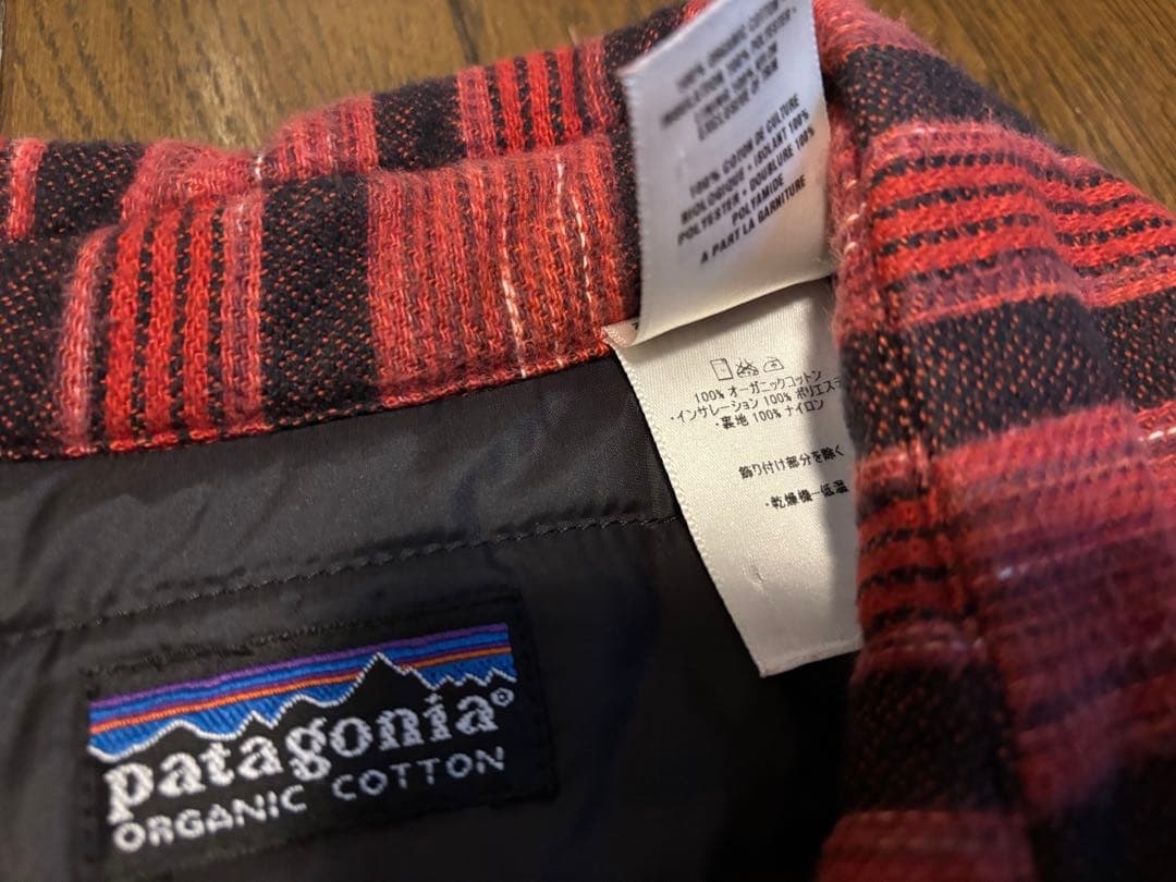05's Patagonia インサレーテッドフランネルジップ　シャツジャケット