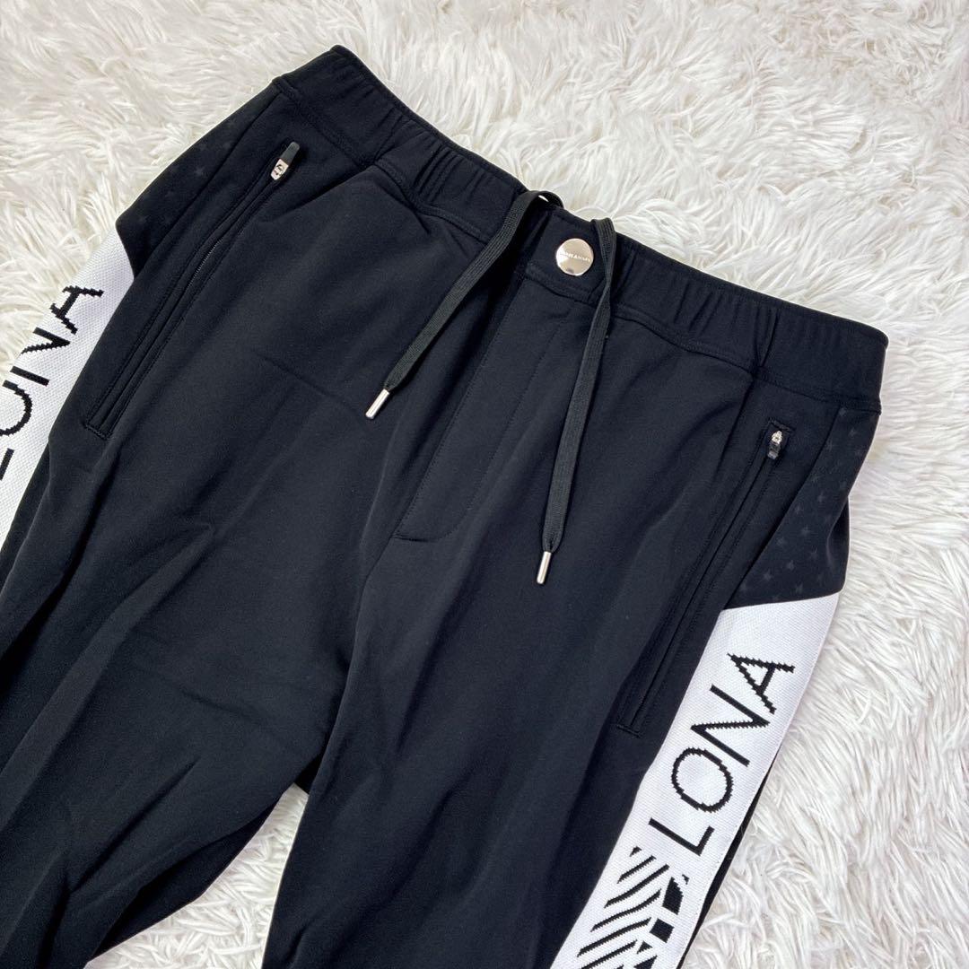 MARK&LONAマークアンドロナ　ゴルフパンツ　ストレッチ　サイドライン　46