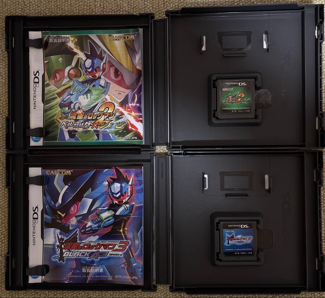 ＤＳ　流星のロックマン２＆３セット