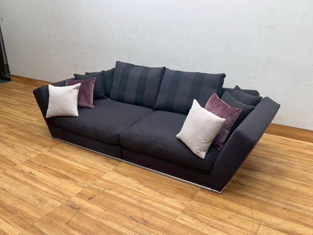 T7601☆美品☆B&B ITALIA☆MAXALTO☆MARCEL☆ワイド2P