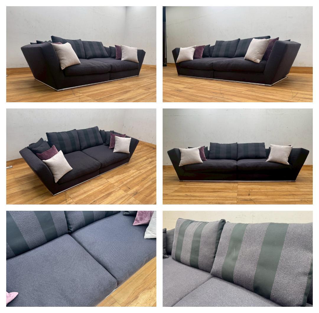 T7601☆美品☆B&B ITALIA☆MAXALTO☆MARCEL☆ワイド2P