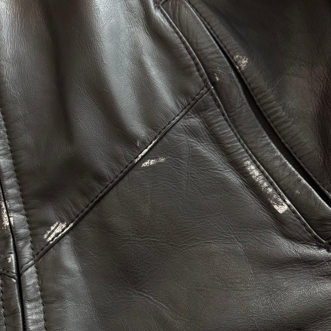 BERIK ベリック レザー ライダースジャケット レーシングジャケット L