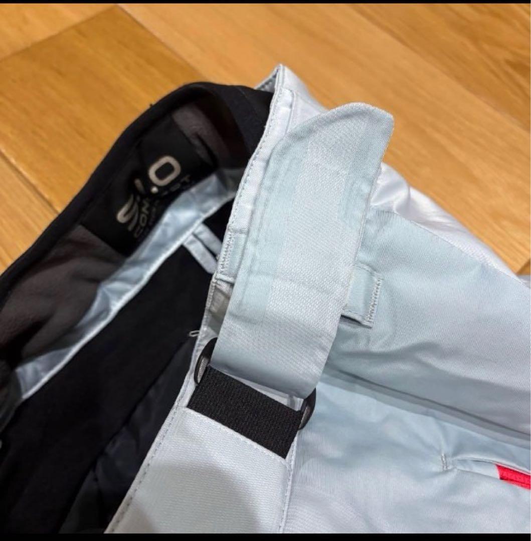 DESCENTE スキーウェア クリスタルホワイトジャカード