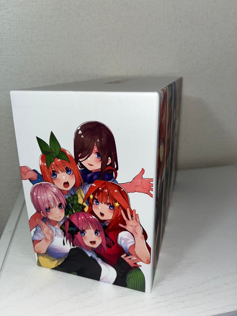 五等分の花嫁漫画、全巻収納ケース、キャラクターブック