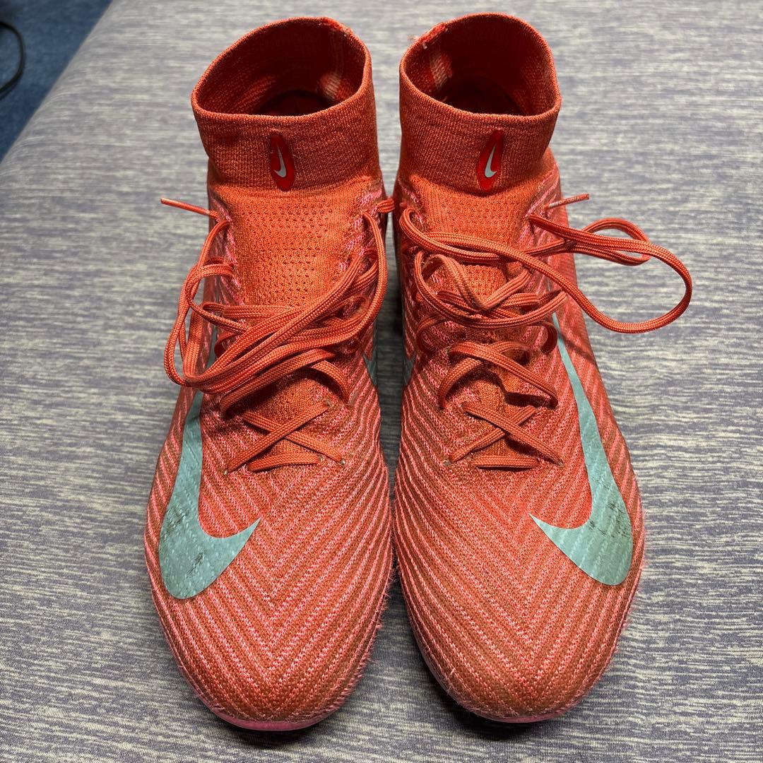 Nike サッカーシューズ オレンジ/グリーン