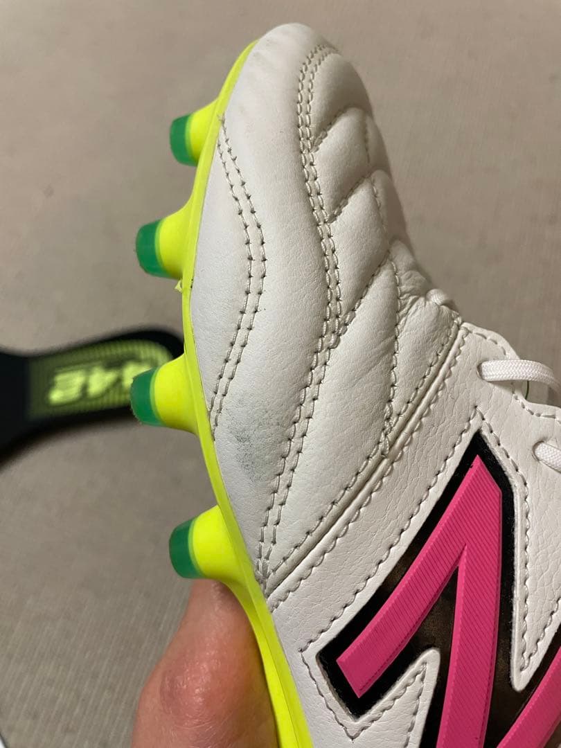 ⭐︎美品⭐︎New Balance 442V2 PROサッカースパイクホワイトピンク