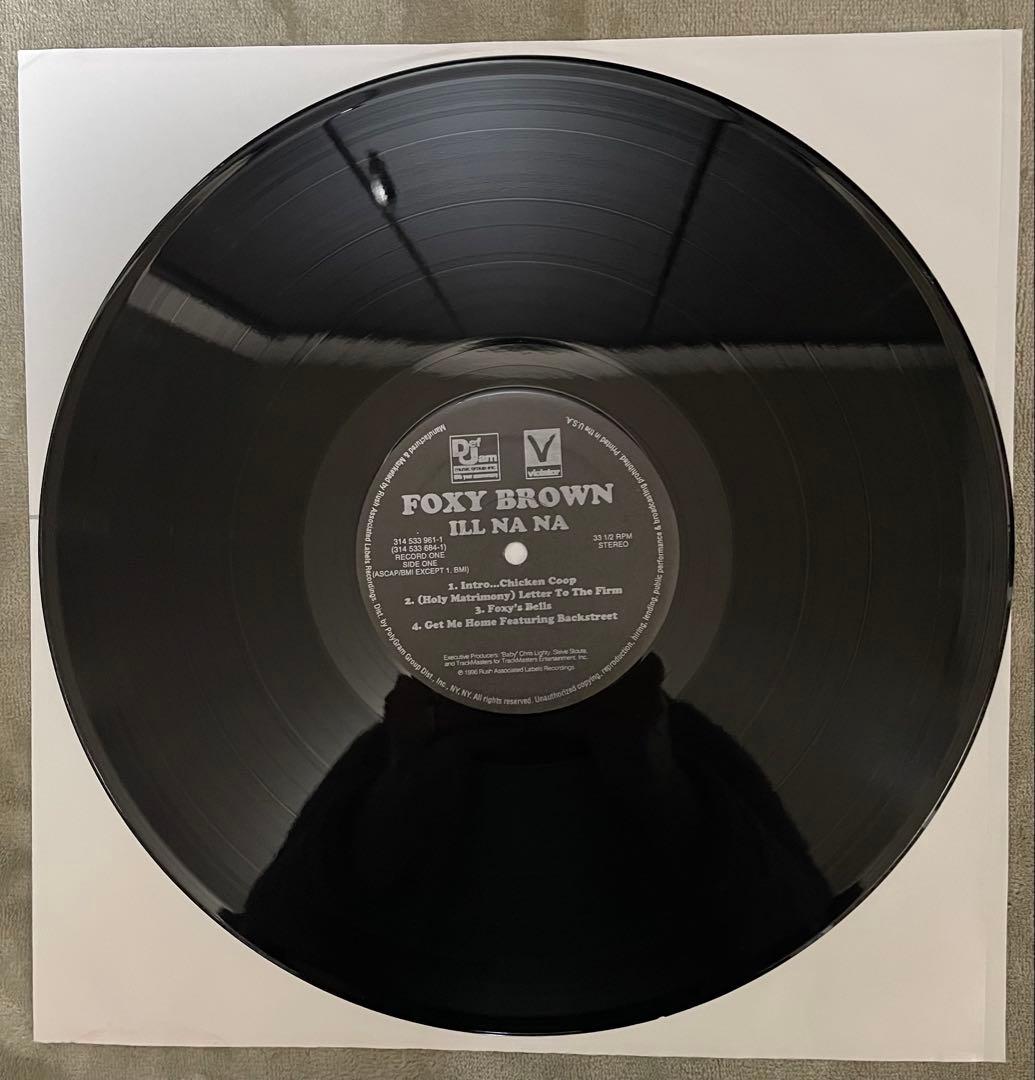 【美品】FOXY BROWN / ILL NA NA 2LPアルバムレコード