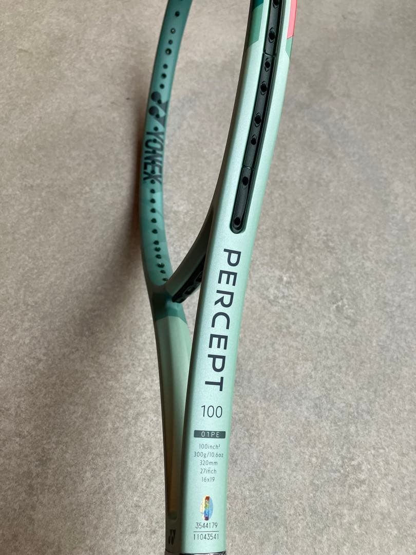 【新品】YONEX PERCEPT 100 300g G2 2023年モデル