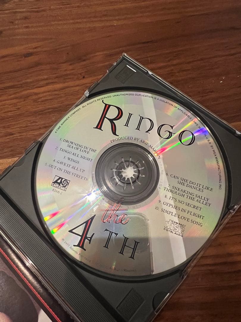 リンゴスター廃盤レアCD Ringo The 4th