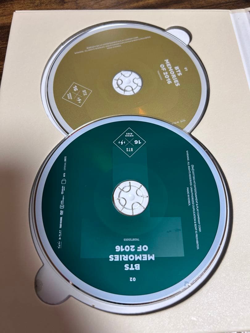 BTSMEMORIESOF2016 価格変更！最終値下げ！