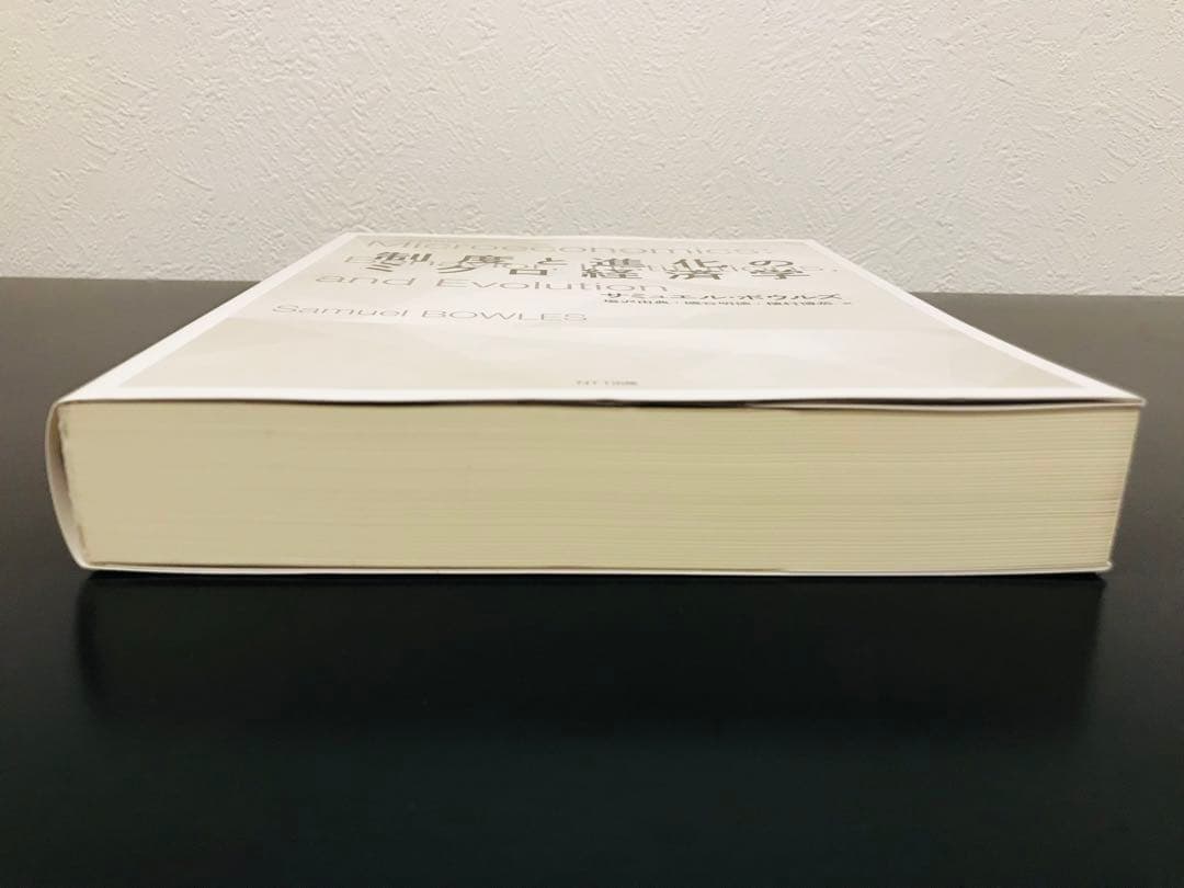 【超希少・美品・初版】制度と進化のミクロ経済学 (叢書《制度を考える》)