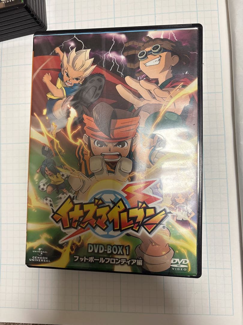 イナズマイレブン DVD-BOX全3巻＋劇場版