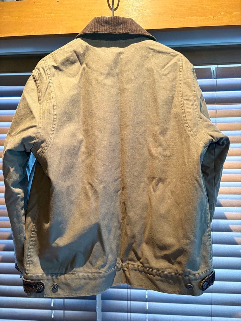 Stussy ステューシー ワークジャケット 裏地ブランケット サイズL