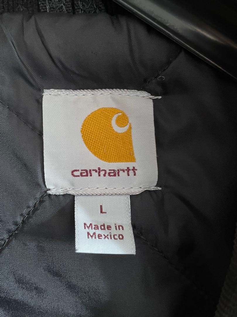 希少品美品　本日限定価格Carhartt デトロイトジャケット ブラックLサイズ
