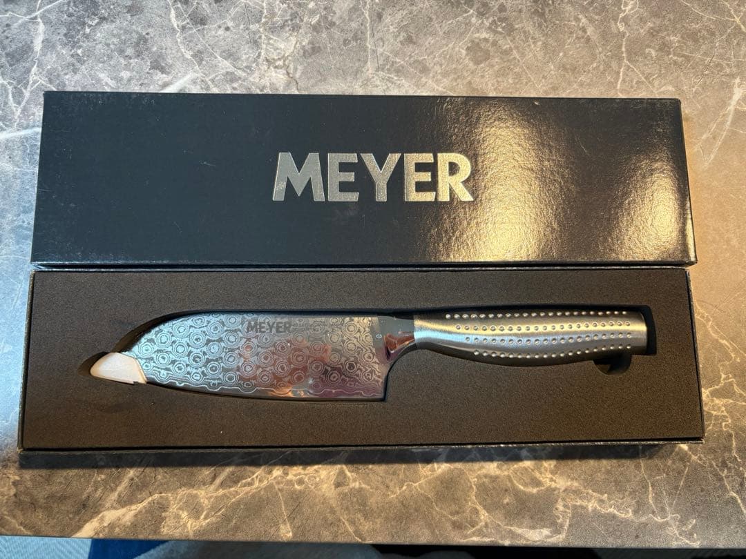 【新品未使用】MEYER ダマスカス　小三徳包丁