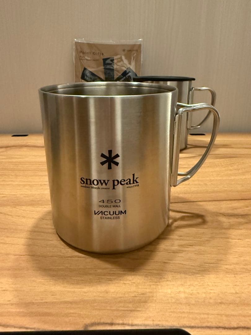  peak ステンレス真空マグ 450ml 300mlセット