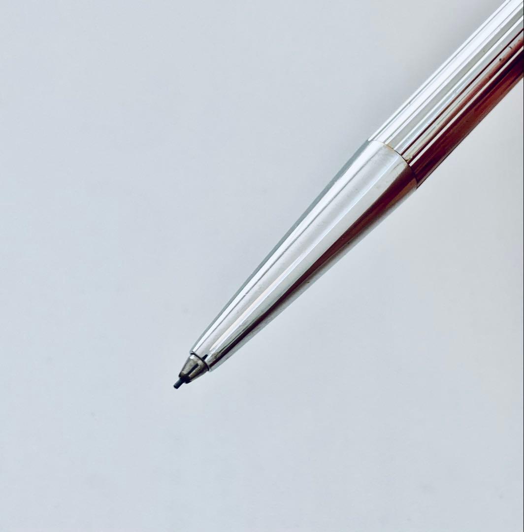プラチナ仕上げ◆モンブラン高級シャープペンシル0.5ノブレス MONTBLANC