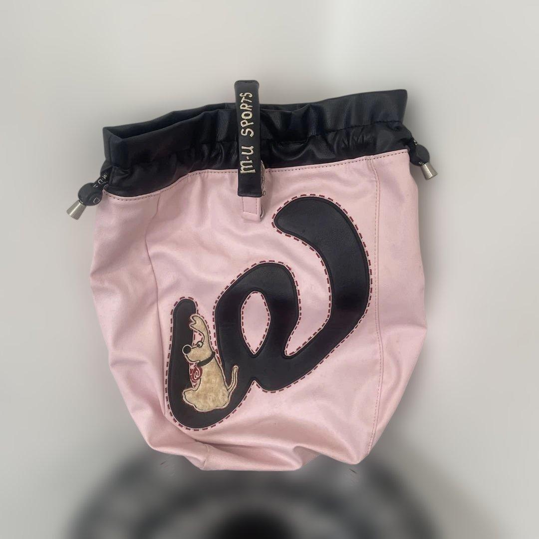m.u sports ピンク キャディバッグ