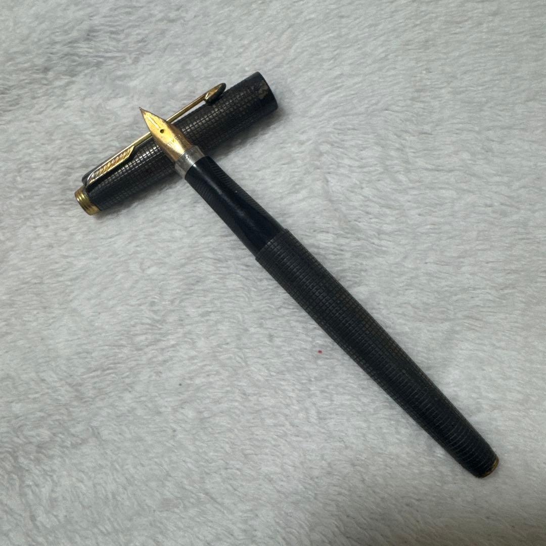 PARKER パーカー スターリング キャップ&バレル 万年筆 14k