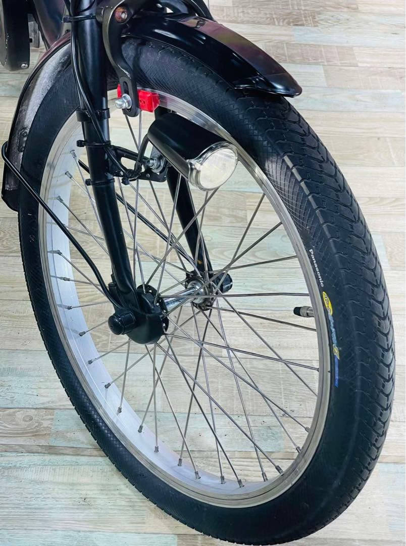 K2309 電動自転車パナソニック子供乗せ 20インチ ブラック 8Ah