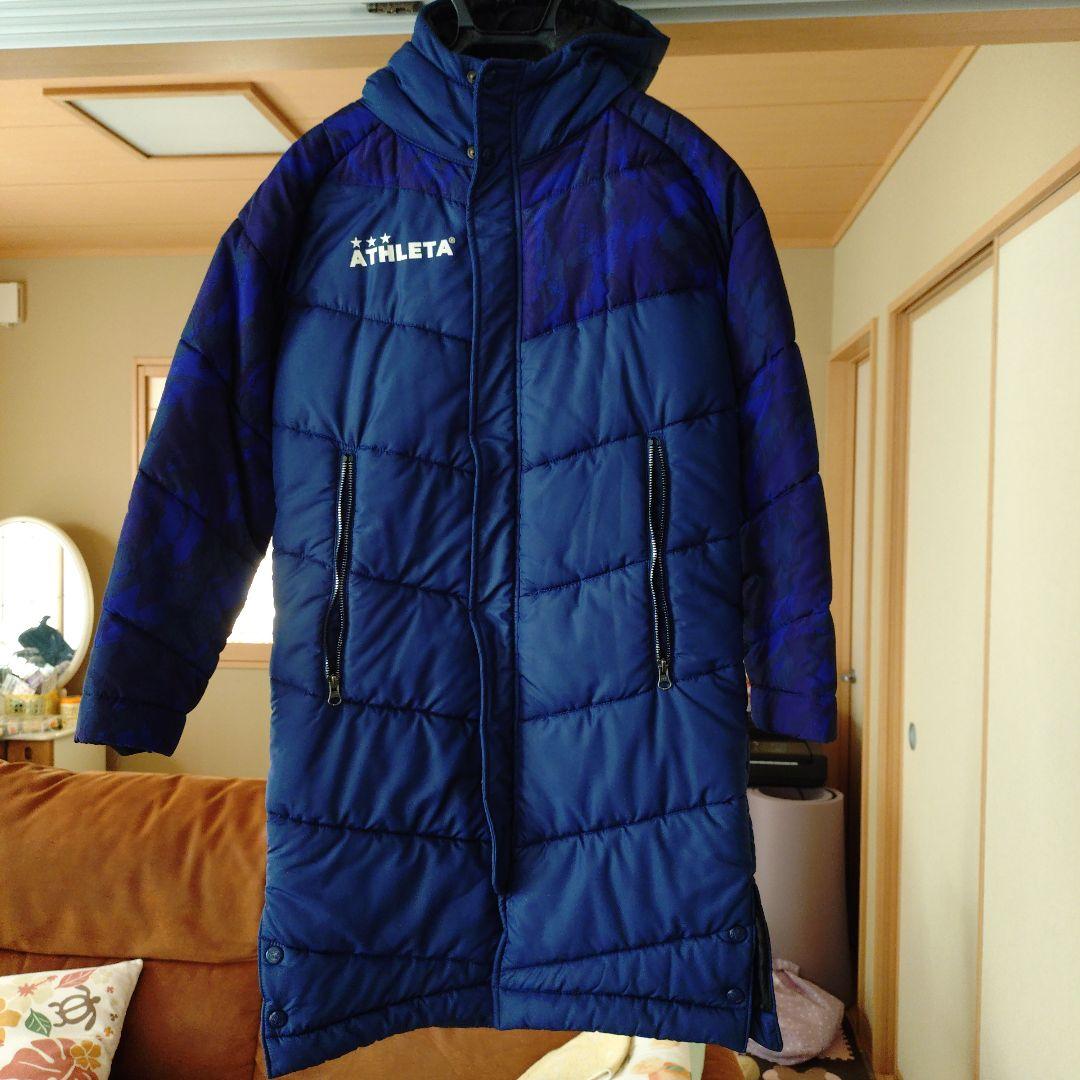 ATHLETA ネイビー ベンチコート　140cm