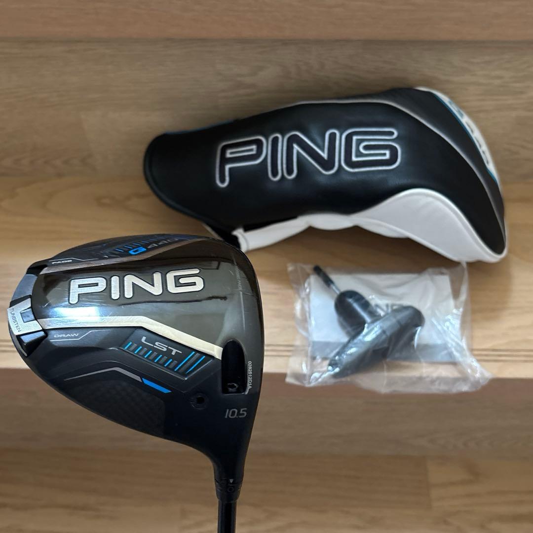 PING G440 LST 10.5 G430純正シャフトS カバー　レンチ付き