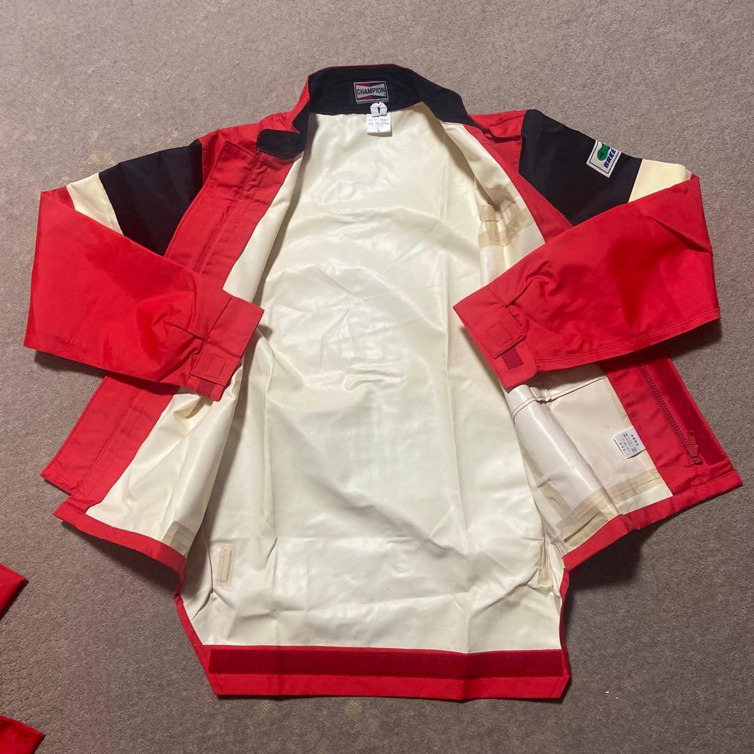 レア★champion チャンピオン★デッドストック★当時物レインスーツ ウェア