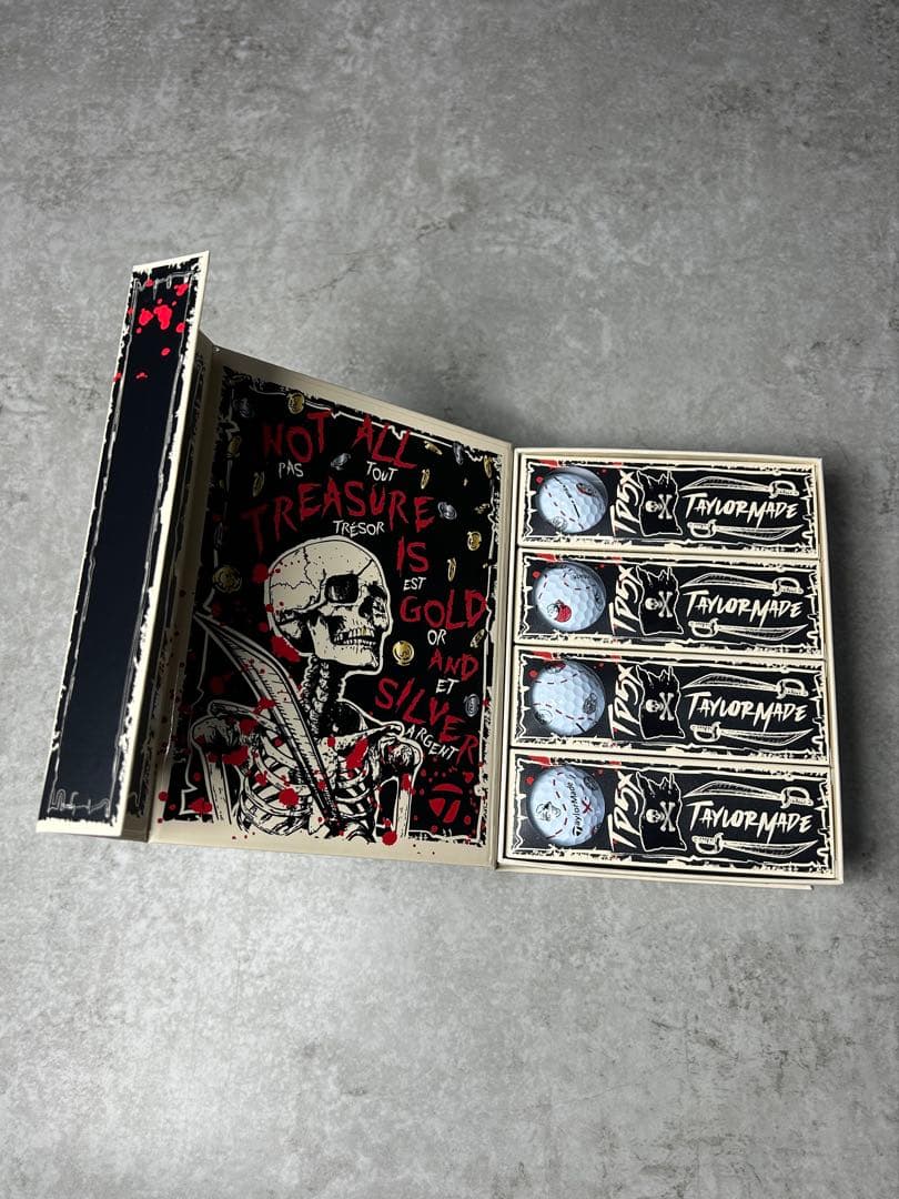 テーラーメイド限定品「TP5X PIX™ PIRATES」ボール　1ダース
