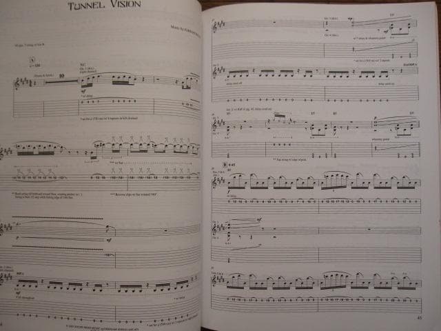 Suspended Animation　Authentic Guitar Tab