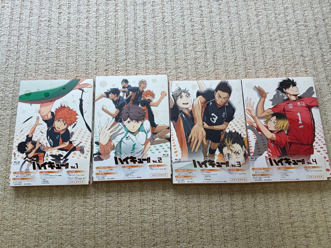 リ*堂様 ハイキュー!! 1期　Blu-ray 全9巻セット