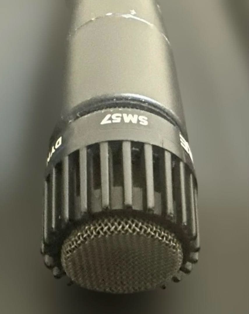 Shure SM57 ダイナミックマイク 3本セット ケース付き