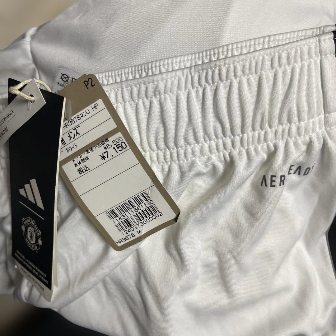 新品タグ付きadidas Manchester United サッカーパンツ