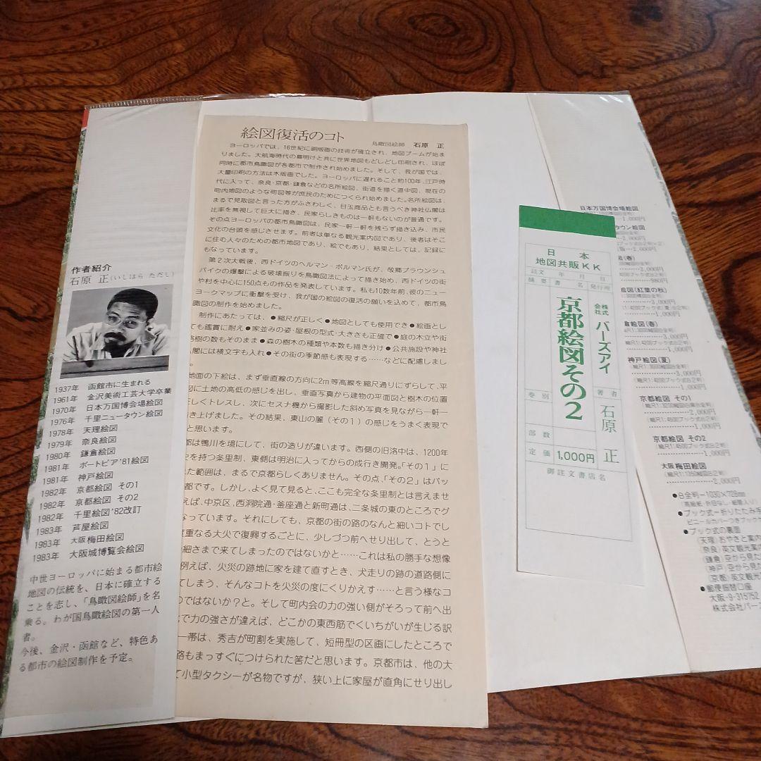 石原正のバーズアイマップ⑦ 京都絵図 その2・御所中心