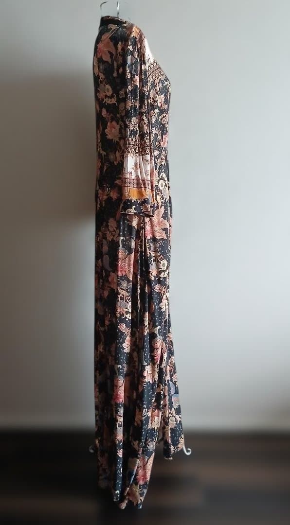 Desigual 花柄 ロングワンピース 42