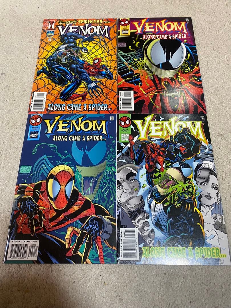 Venom Along Came A Spider #1-4 アメコミ リーフ