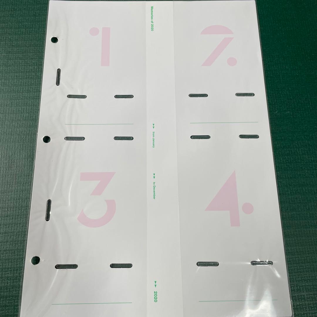 BTS Memories 2020 DVD 韓国版 Weverse 特典 トレカ