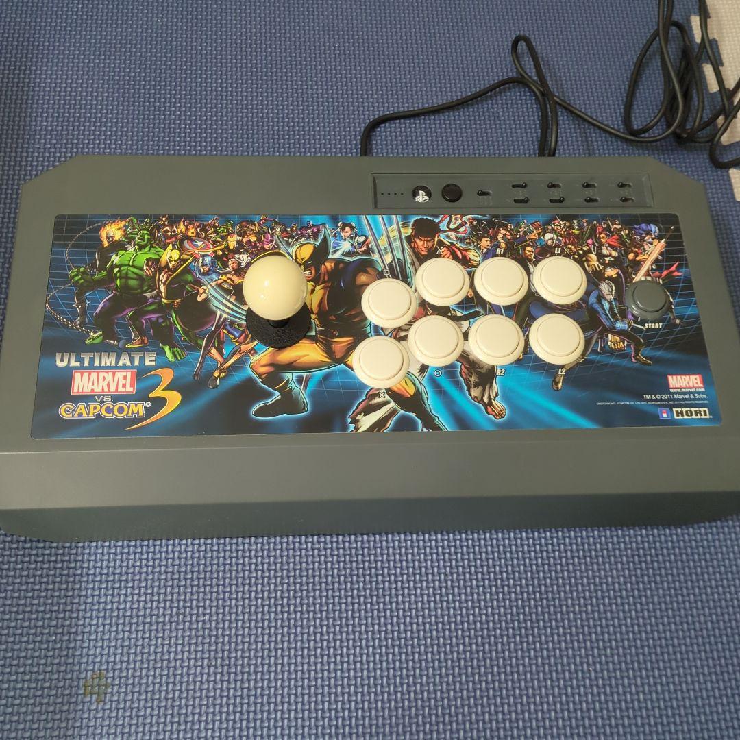 PS3 ULTIMATEマーヴルVSカプコン3 スティック ソフト　セット