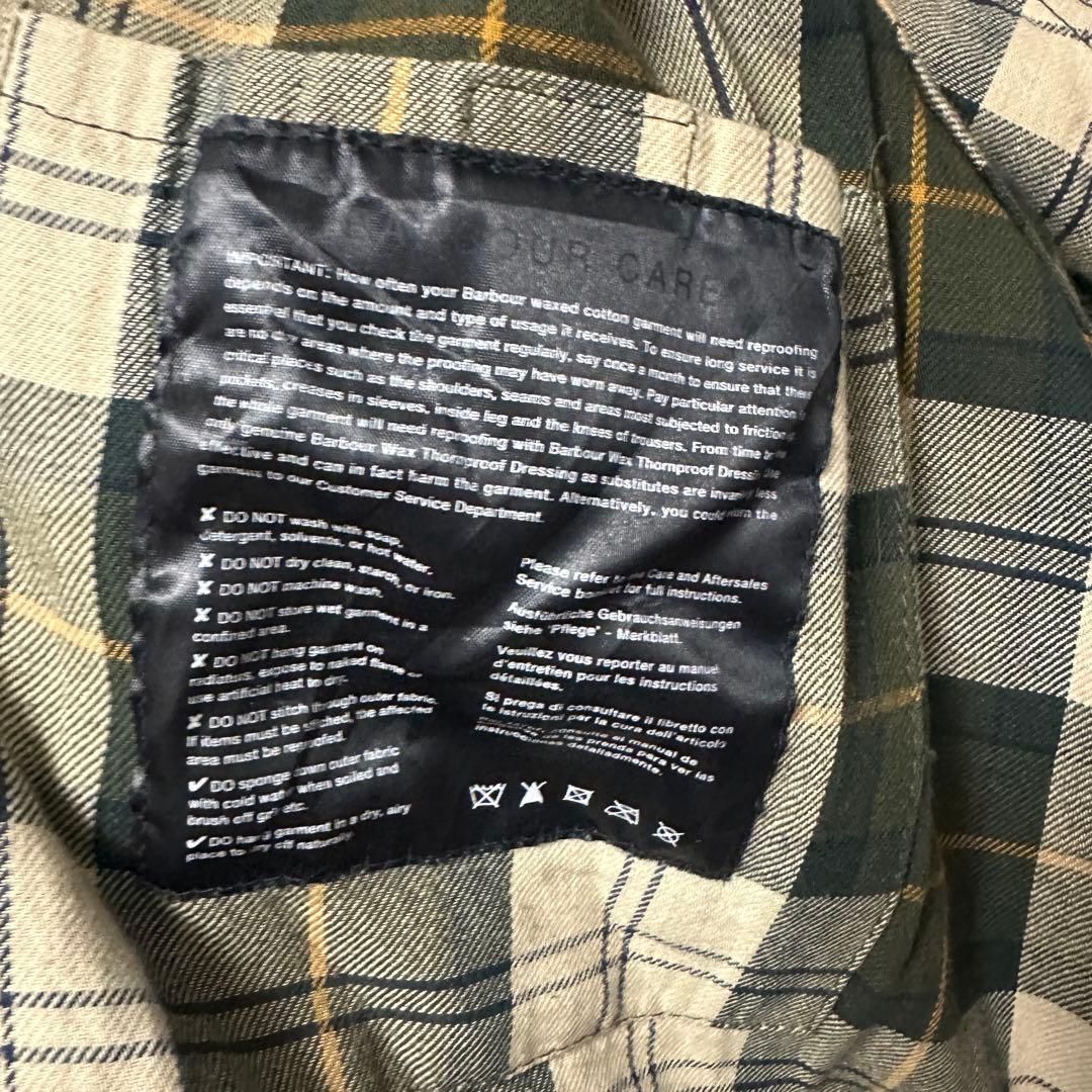 Barbour オリーブグリーン アウタージャケット