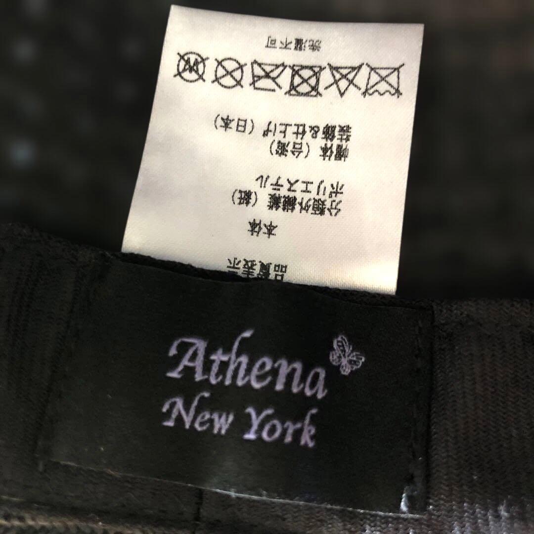 アシーナニューヨーク　花模様の麦わら帽子