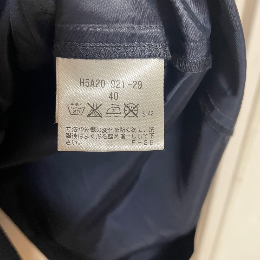 極美品　MACKINTOSH PHILOSOPHYネイビー レインコート　L