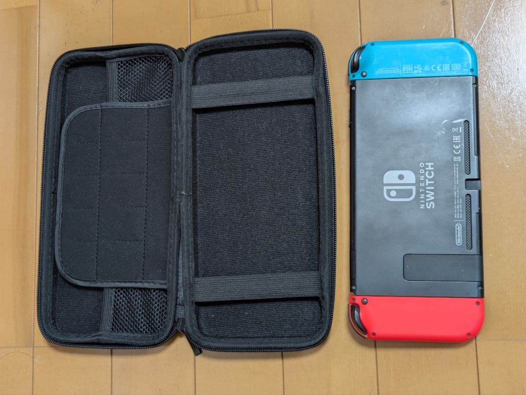 Nintendo Switch 本体 ケース付き ジョイコン不良
