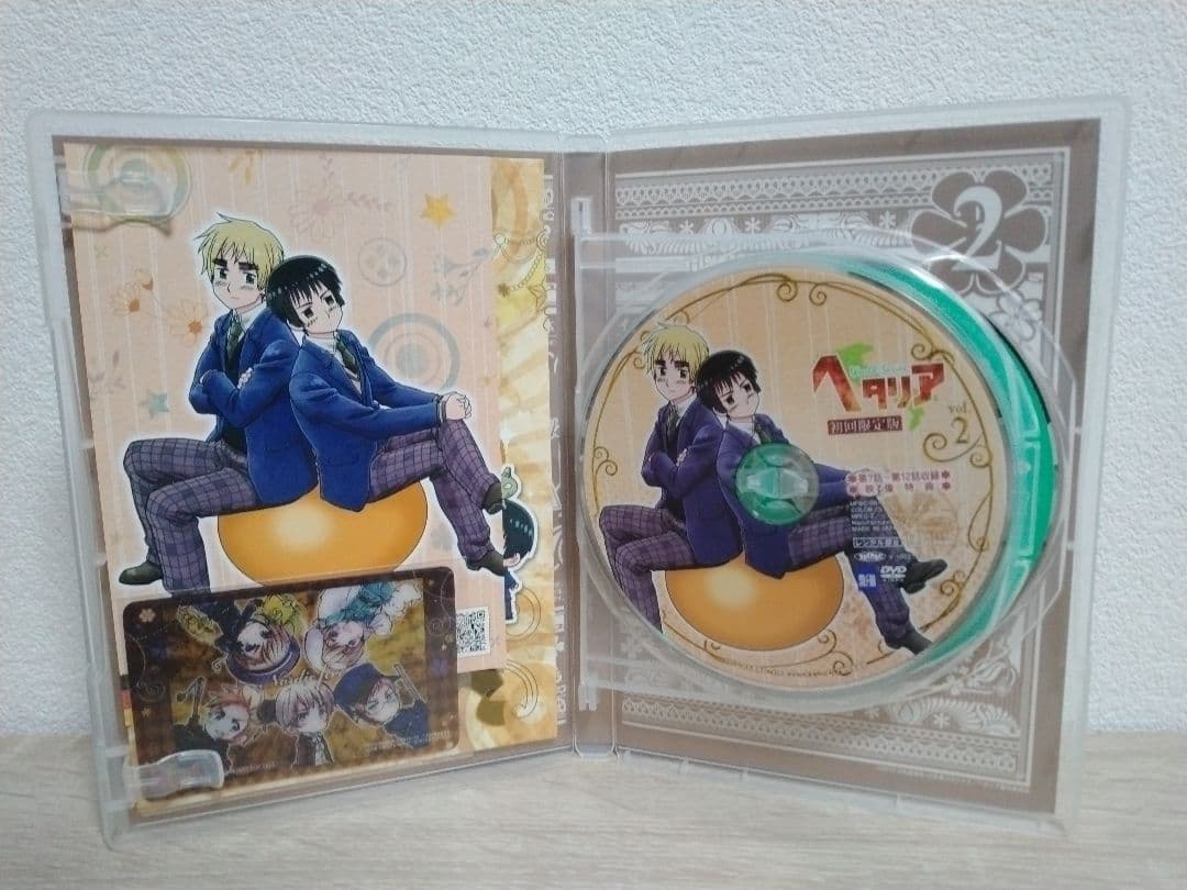 ヘタリアWorldSeries DVD 全8巻+ファンディスク+銀幕ヘタリア